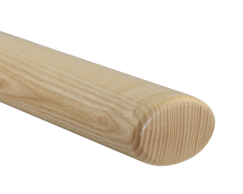 Main courante bois Frêne - ovale 60 x 40 mm