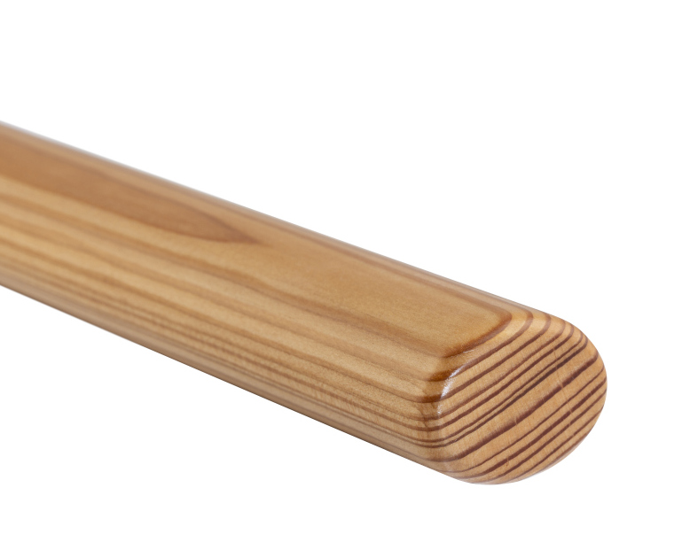 Main courante ovale en pin 50 x 35 mm 