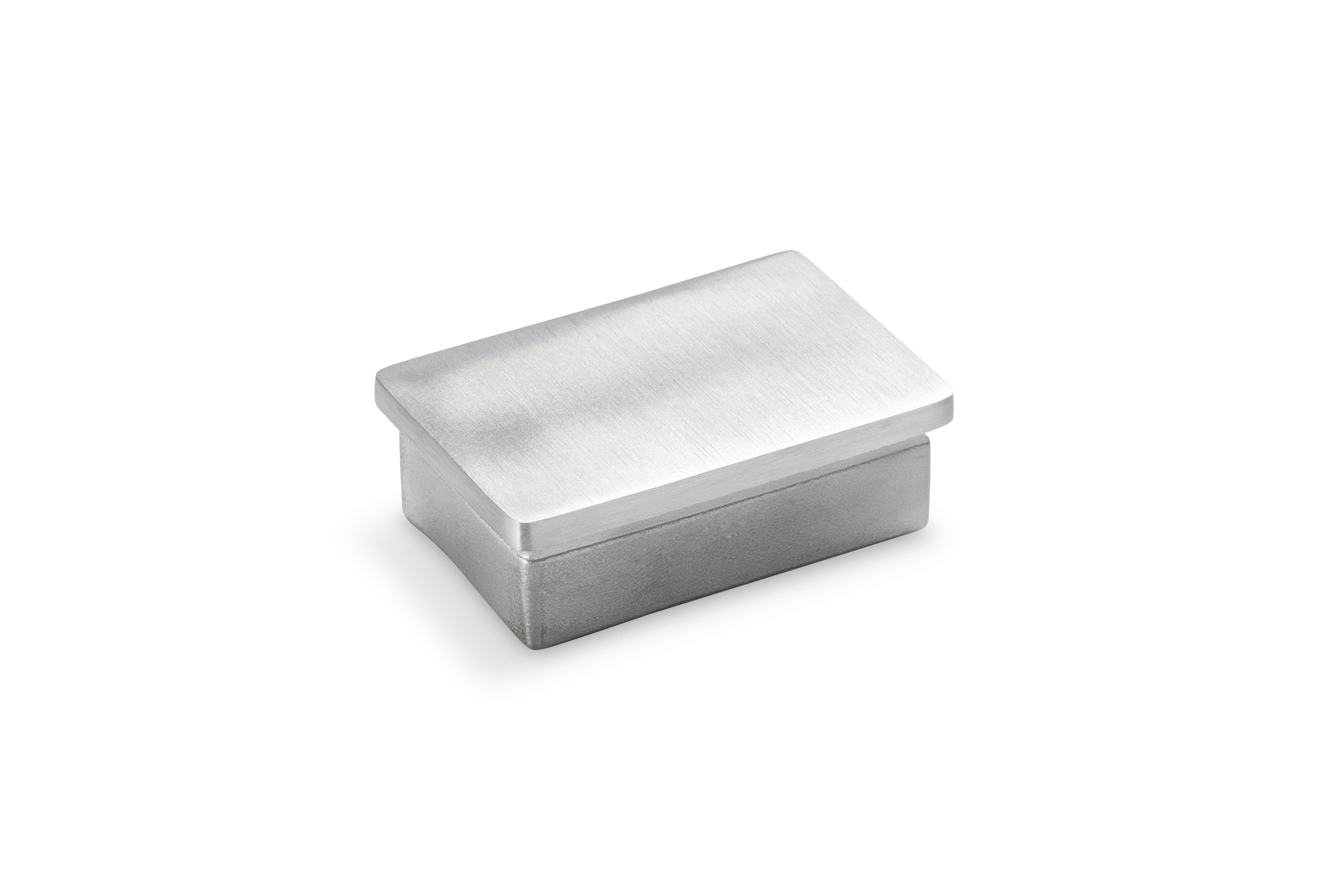 Main courante Acier Inoxydable (A2) rectangulaire , 60 x 40 mm configurable