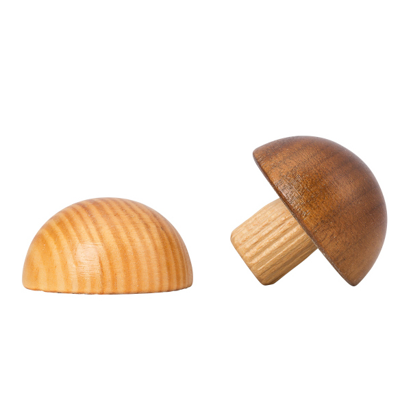 Embout de finition - Pin - Divers diamètres, pour mains courantes bois rondes