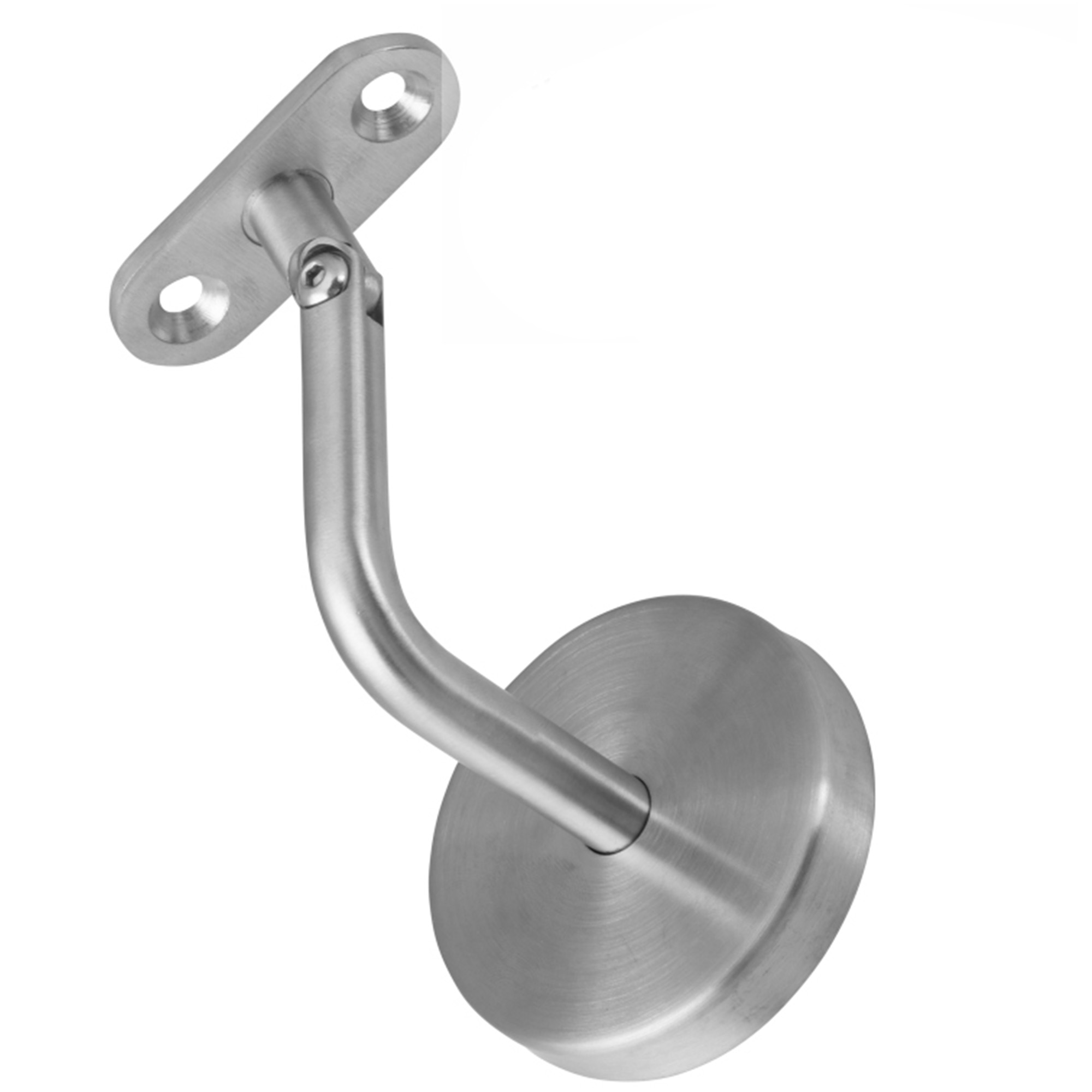 Support de main courante 04 Acier inoxydable, patin de fixation réglable