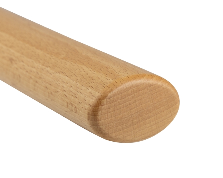 Main courante bois Hêtre - ovale 60 x 40 mm