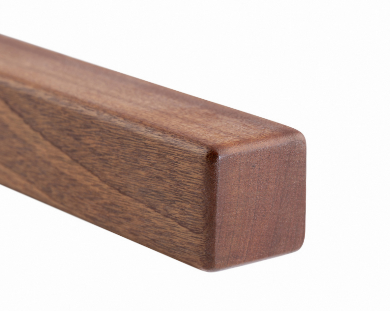 Main courante bois Acajou - Carrée 45 x 45 mm