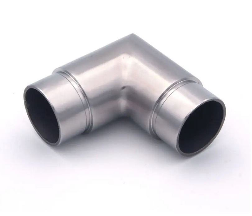 Coude de liaison à 90 ° en inox - 42 mm