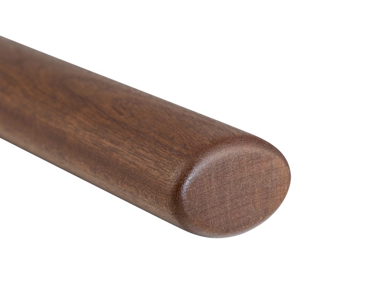 Main courante bois Noyer - ovale 50 x 35 mm