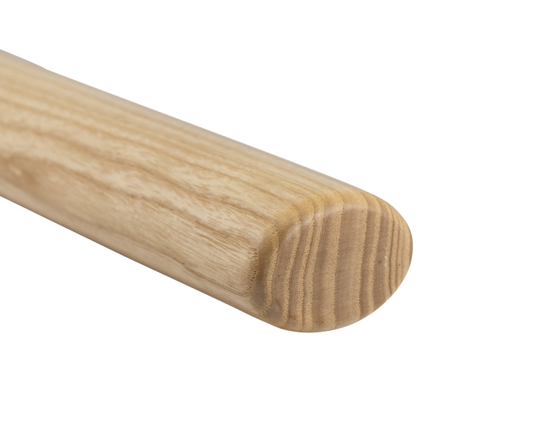 Main courante bois Frêne - ovale 50 x 35 mm