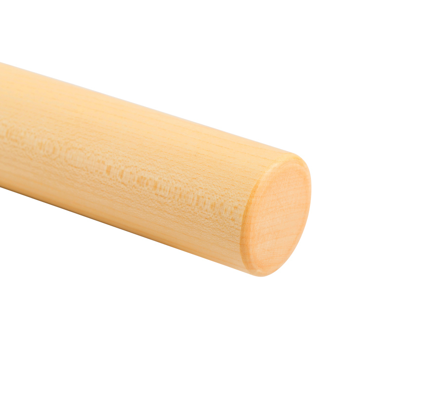 HDL-40-Ahorn-1KZZz2m2ALm2Ku Main courante bois Erable - ronde diamètre 50 mm
