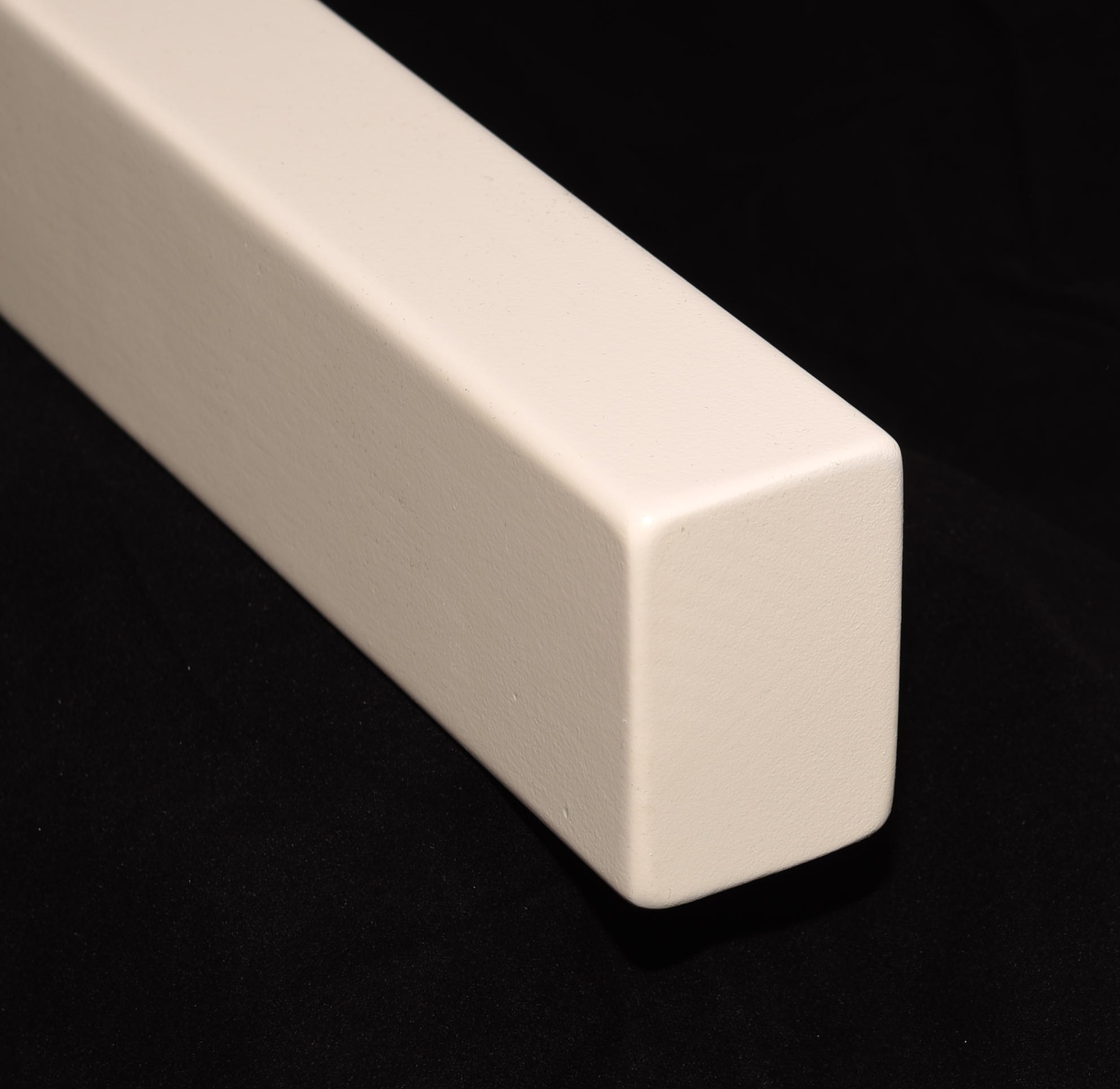 HDL-rechteckig-4060-weiss-deckend Handlauf Buche weiss lackiert