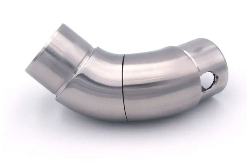 Coude de liaison en inox 360° - Ø 42,4 mm