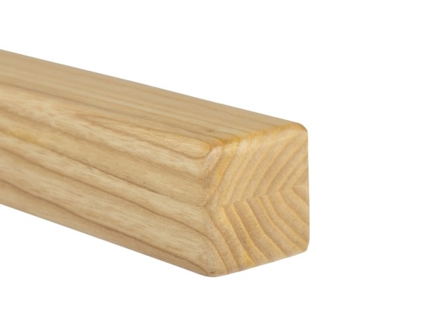 Main courante bois Frêne - Carrée 45 x 45 mm