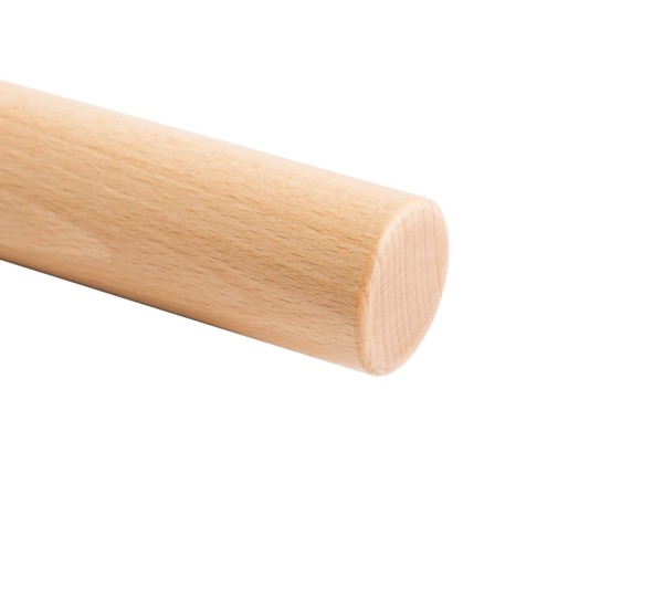 Main courante bois Hêtre - ronde diamètre 50 mm