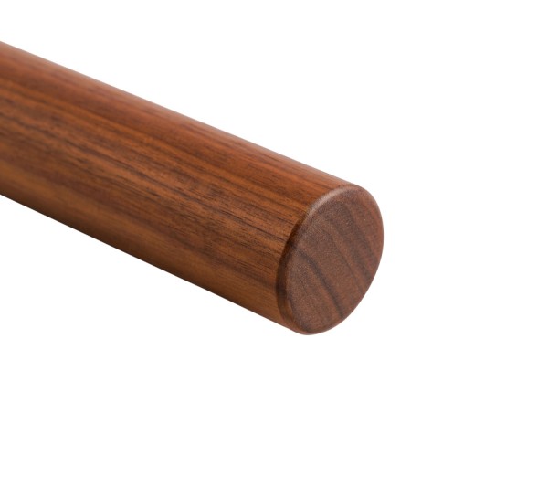 Main courante bois Noyer - ronde diamètre 50 mm