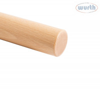 Holzhandlauf Buche - rund, Durchmesser 45 mm