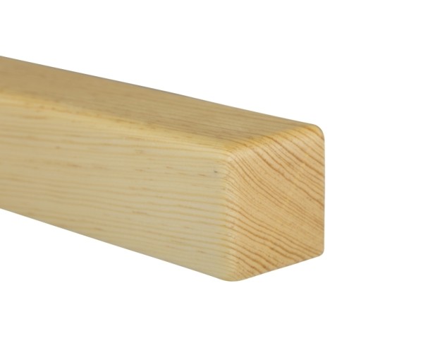 Main courante bois Epicéa / Sapin - Carrée 45 x 45 mm