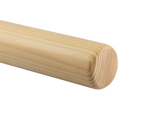 Main courante bois Epicéa / sapin - ronde diamètre 40 mm