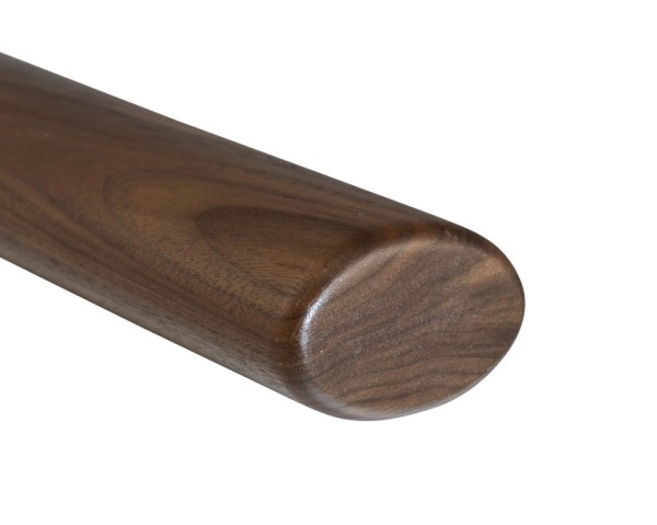Main courante bois Noyer - ovale 60 x 40 mm